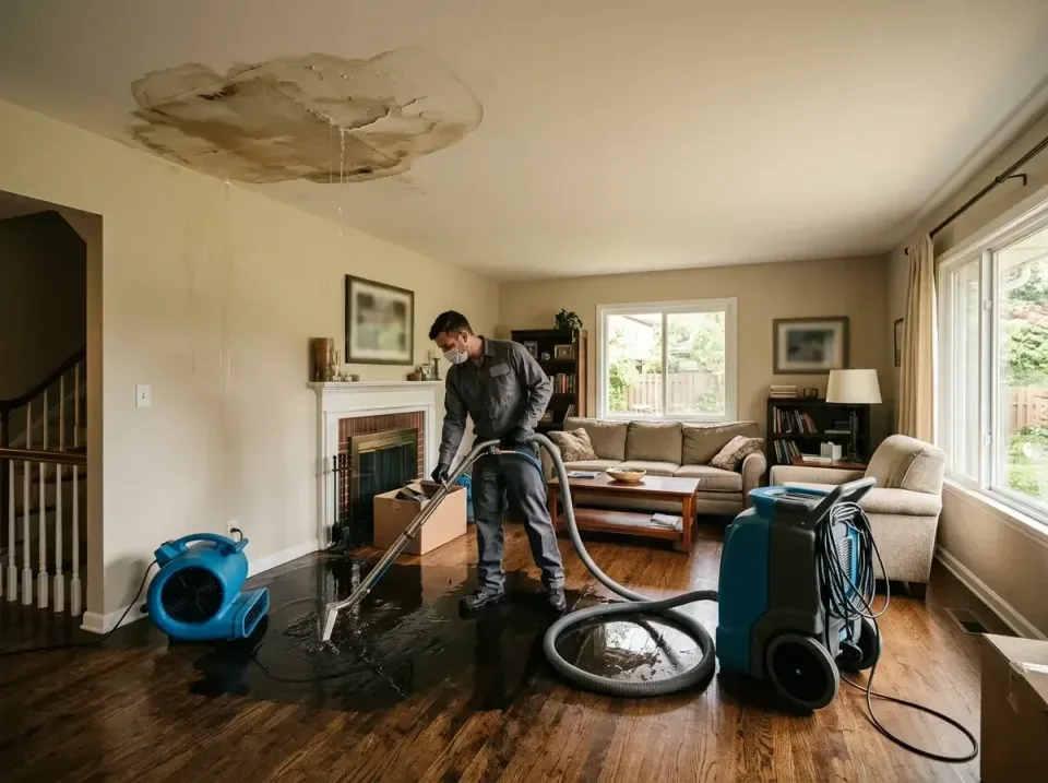 attic-pipe-burst-ceiling-drip-008 — frequently asked questions, Water Damage Restoration & Carpet Care in Ingram, PA